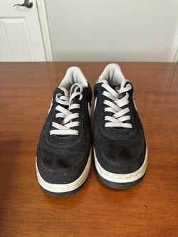 Nike Air Force 1 Low trainers in black and white 