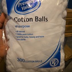 Premier Value Cotton Balls