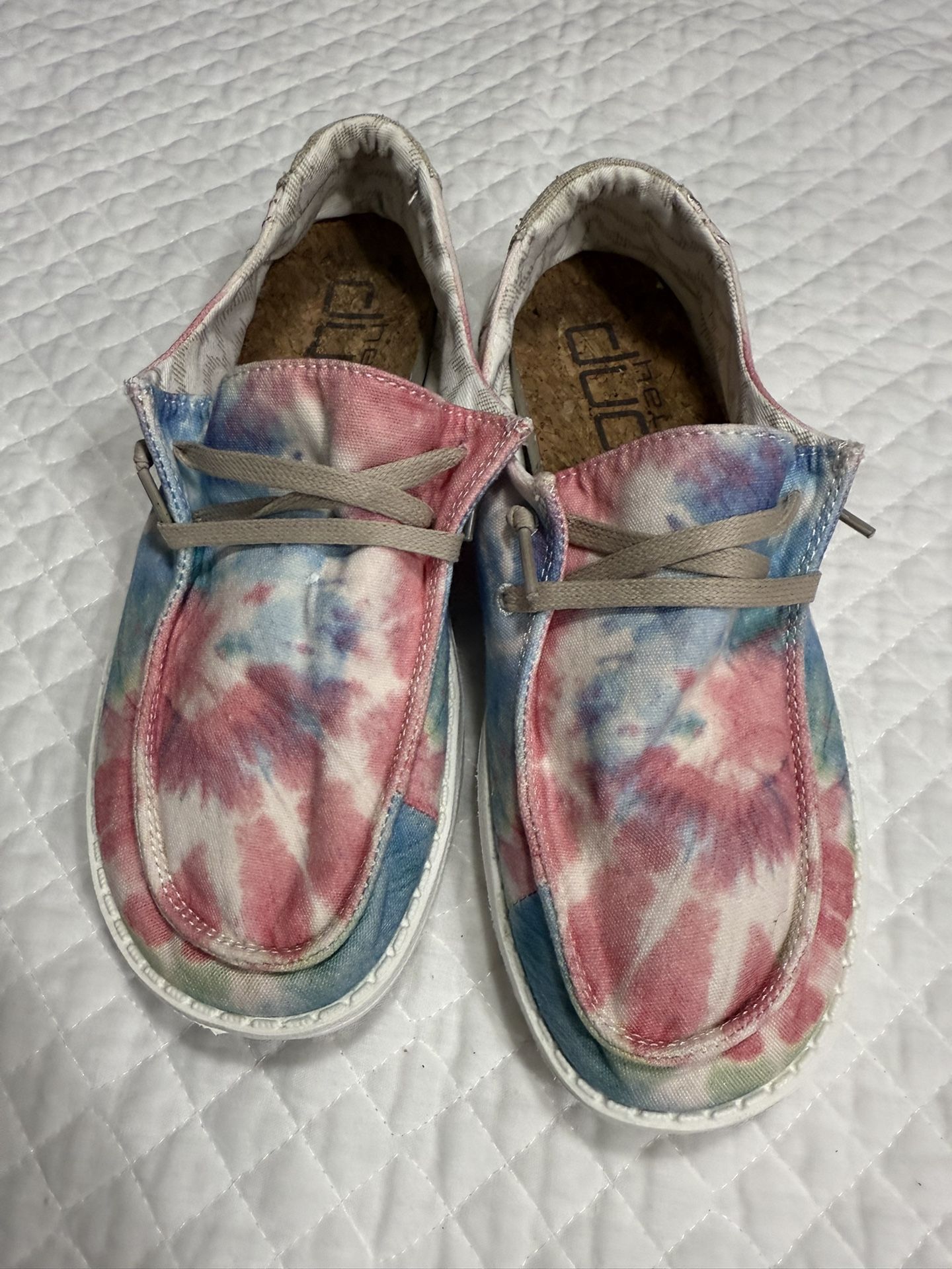 Hey Dude Wendy SoHo Tie Dye Loafers 7