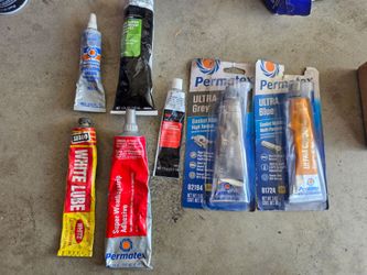 Gasket maker exhaust 3m adhesive lithium grease