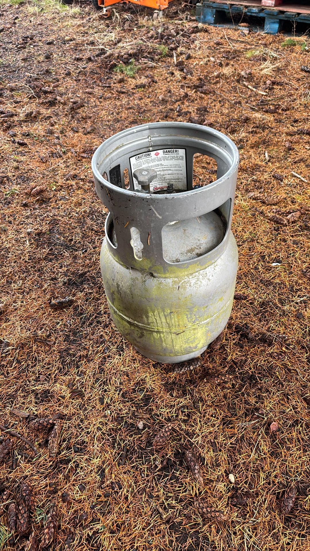 5gal Three-Quarter Full Forklift Propane Tank