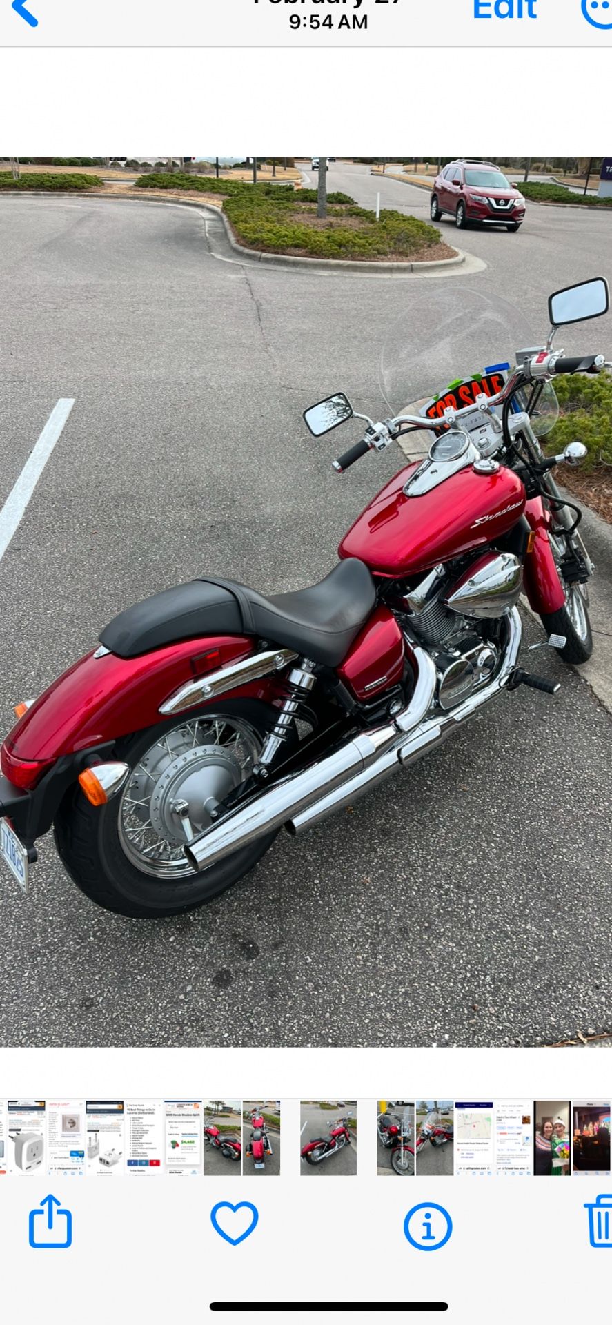 2009 Honda Shadow Spirit