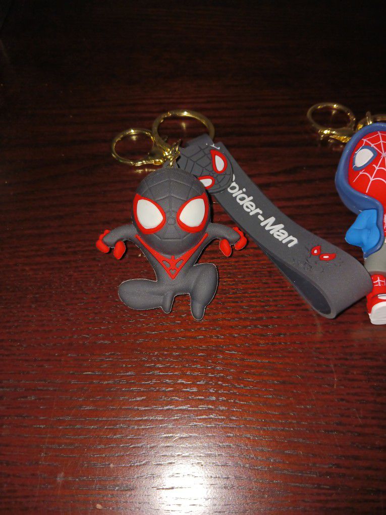 Spiderman Keychains All For $10