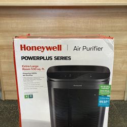 PowerPlus HEPA Air Purifier, Extra-Large Room (530 sq. ft.) Black 