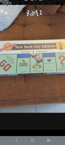 Vintage 1995 Sealed Monopoly Ny City Edition New