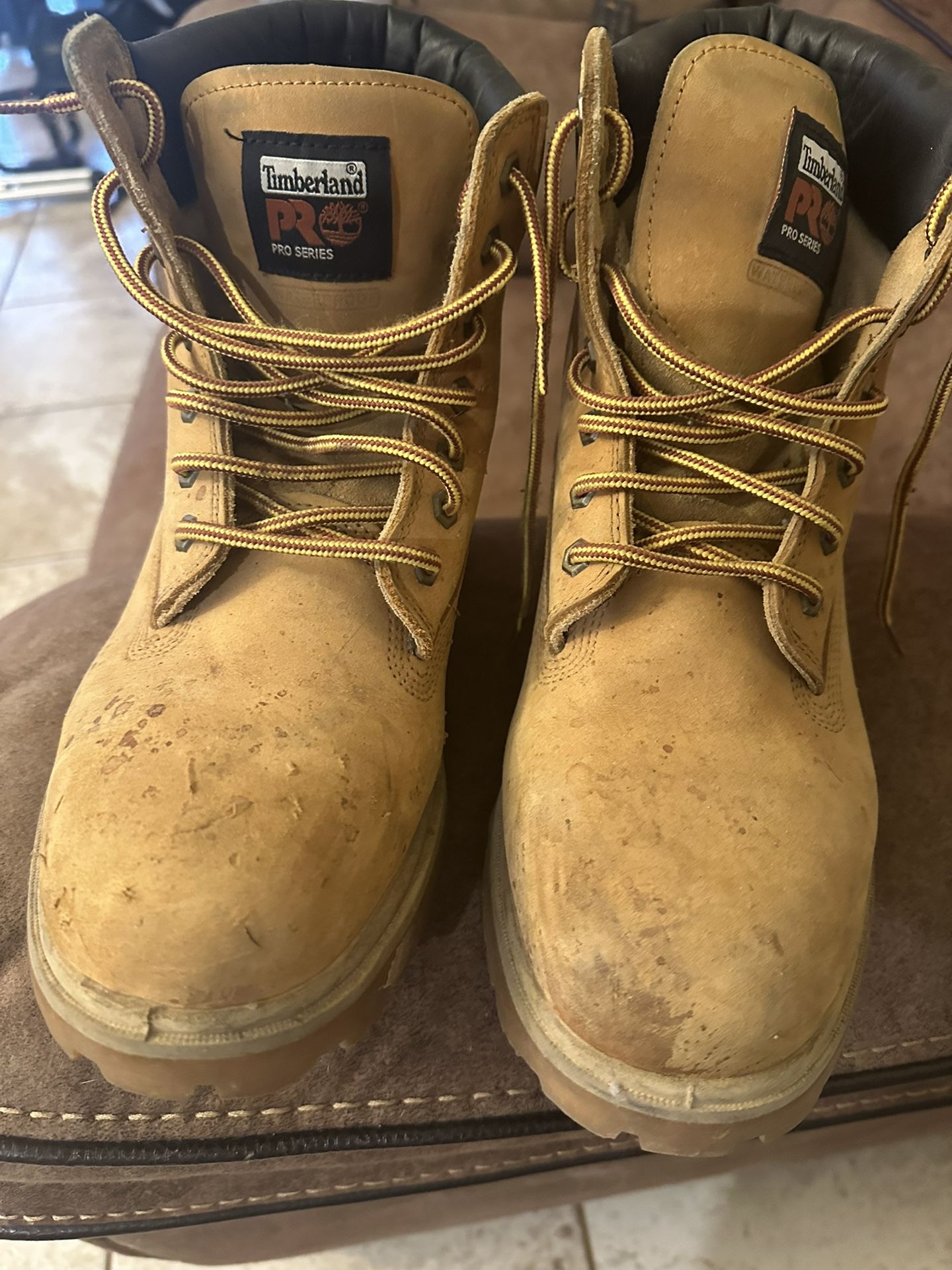 Timberland Pro Series 6” Size 12 Steel Toe Boots 🥾