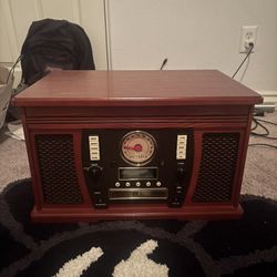Victrola Record Player and Bluetooth Speaker