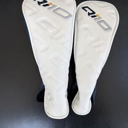 BRAND NEW TAYLORMADE QI10 HEADCOVERS (Set of 2) FAIRWAY WOOD 3/5 & HYBRID ORIGINAL NEVER USED IN NEW CONDITION ⛳️