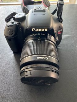 Canon EOS Rebel T3i Black DSLR Camera