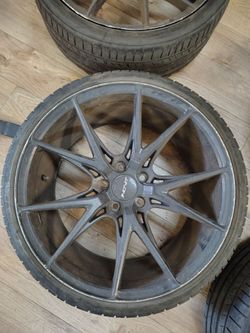 4 Inovit Rims & Tires – $150 OBO