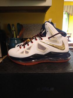 Lebron 10 shop gold medal