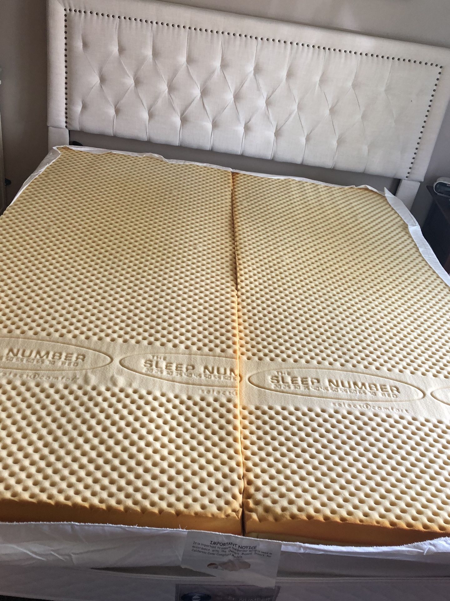 Complete Cal King Sleep Number Bed for Sale in Covina, CA OfferUp