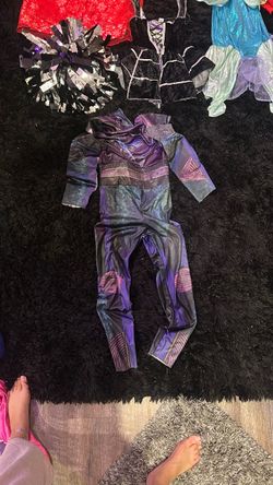 Kids Purple Descendants Costume Jumpsuit