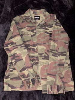 RSQ Camo Utility Jacket Size Small Streetwear