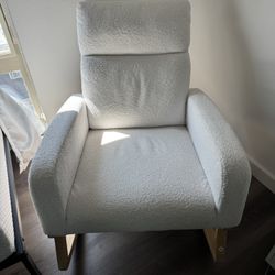 White Rocking Chair