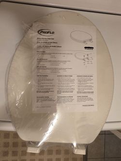 ProFlo Elongated White Toilet Seat