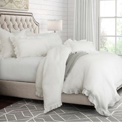 Queen duvet set 6pc