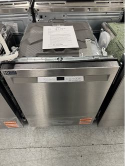 Open box Maytag top control dishwasher with one year warranty