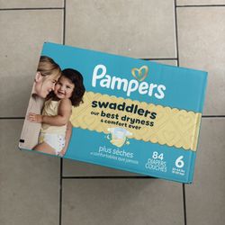 Pampers Diapers 6 