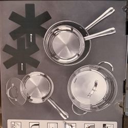 Brand New Bergner Stainless Steel Pots And Pans