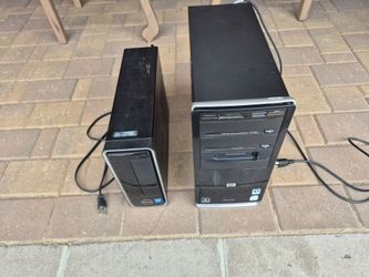 HP PAVILION TOWER PC  and DELL INSPIRON TOWER PC  $90  for both