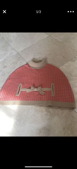 Janie and Jack new! Girls Size 5 sweater shawl