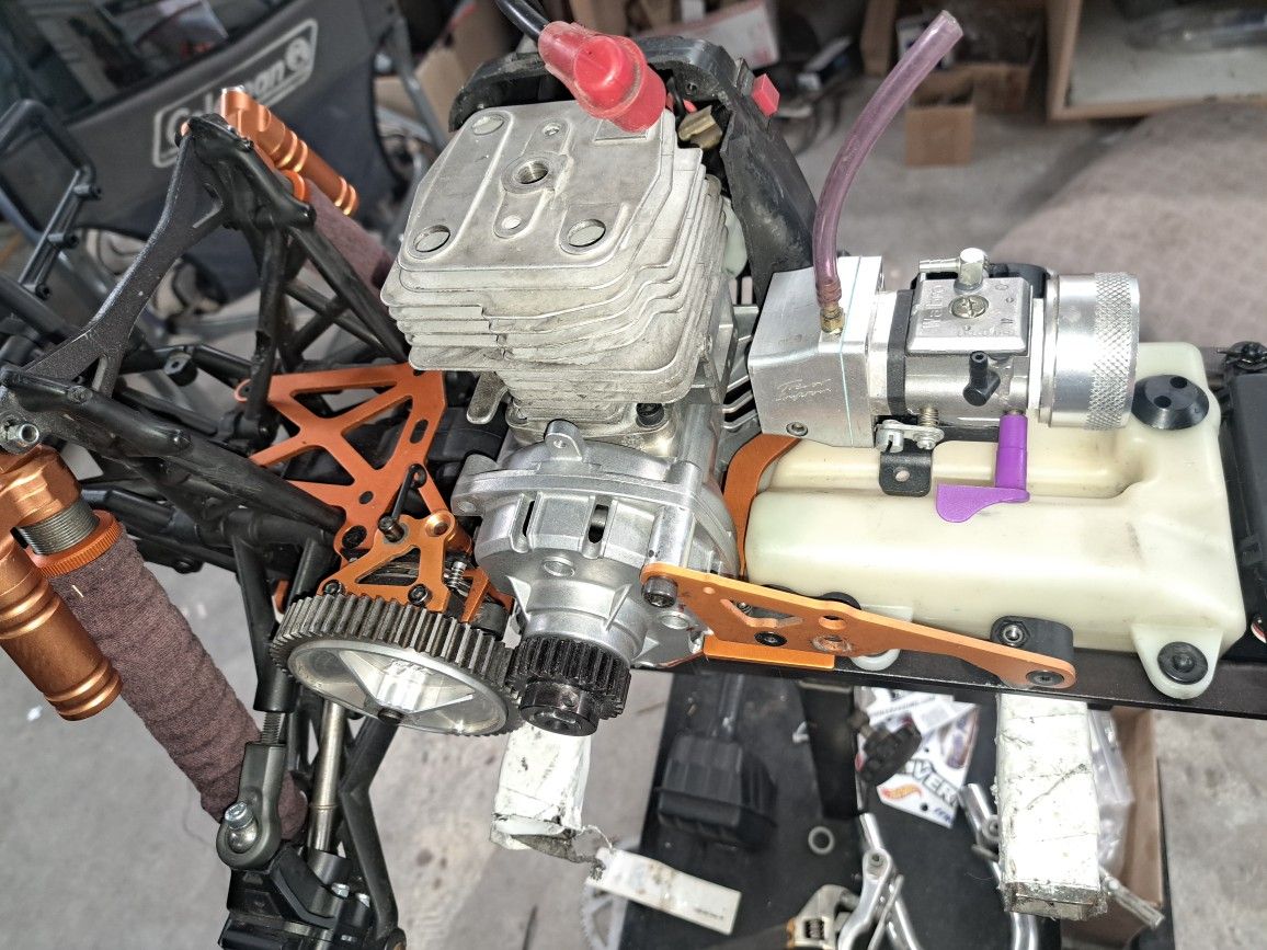 Chung Yang GP460 Engine Modified To Fit HpI Baja