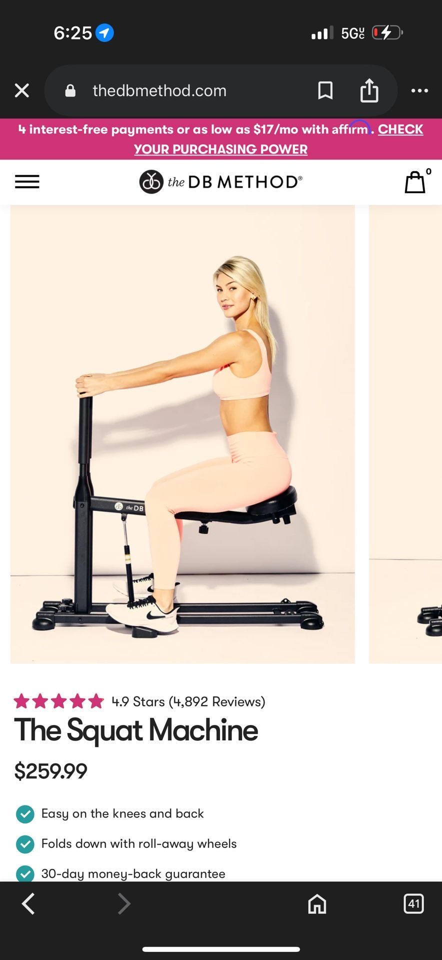 The Squat Machine (The DB Method