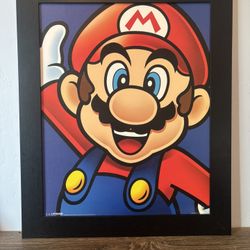 Nintendo Super Mario Portrait
