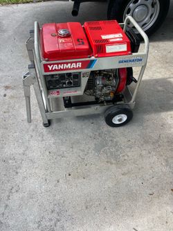 2 Yanmar YDG5001E-E Diesel Generator