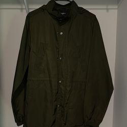 Olive Raincoat