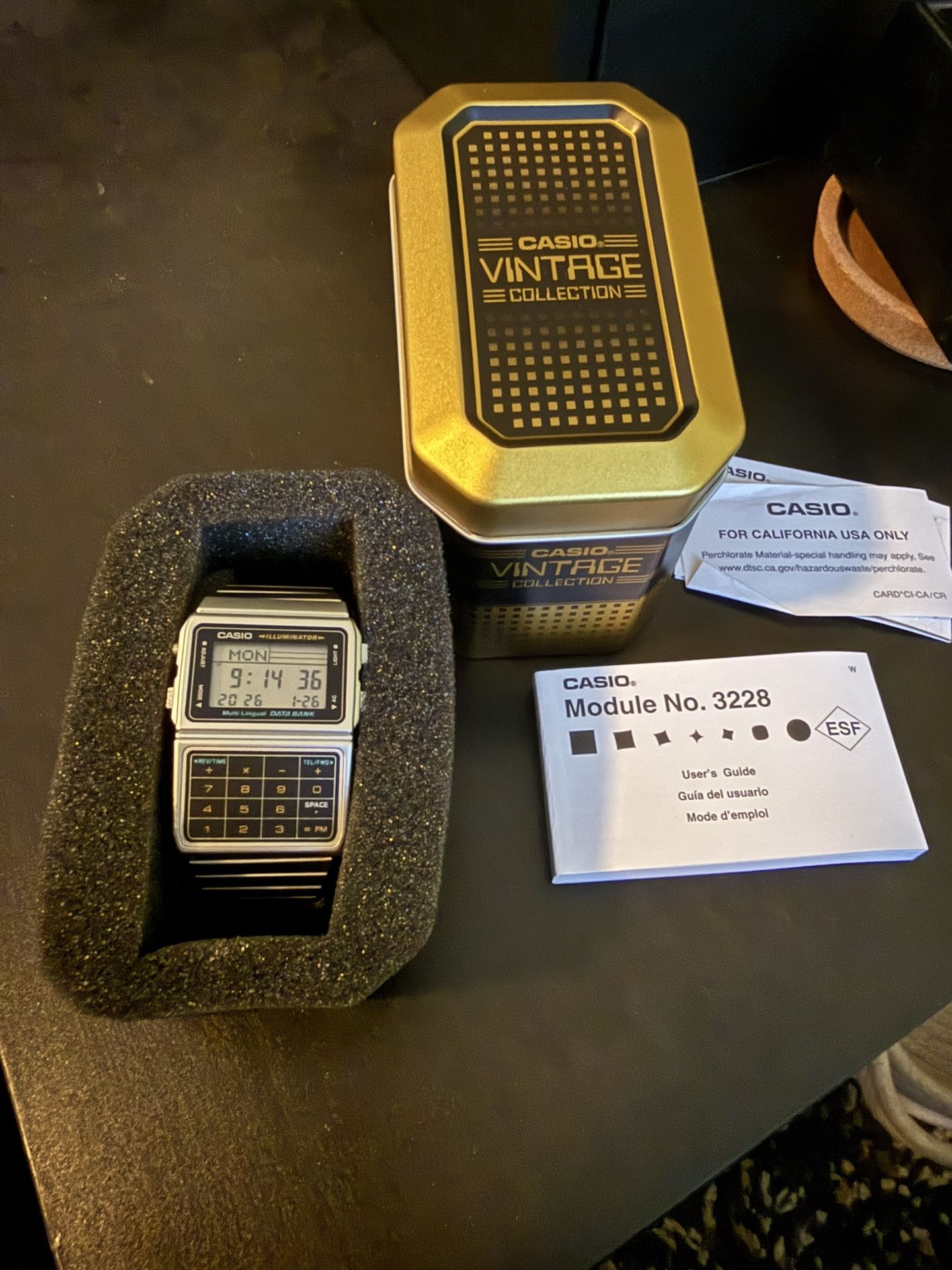 Casio Memory Calculator Databank Watch for Sale in Visalia, CA - OfferUp