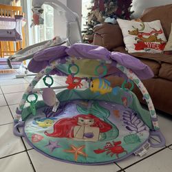 Little Mermaid Tummy Time Matt 