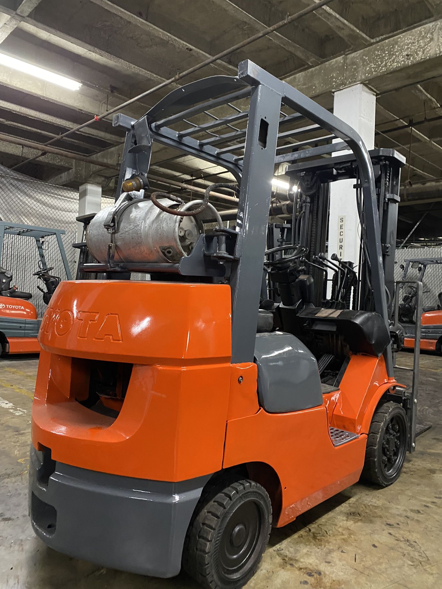 TOYOTA M7 forklift for sale 5500 lb