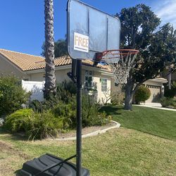 Basketball goal - adjustable