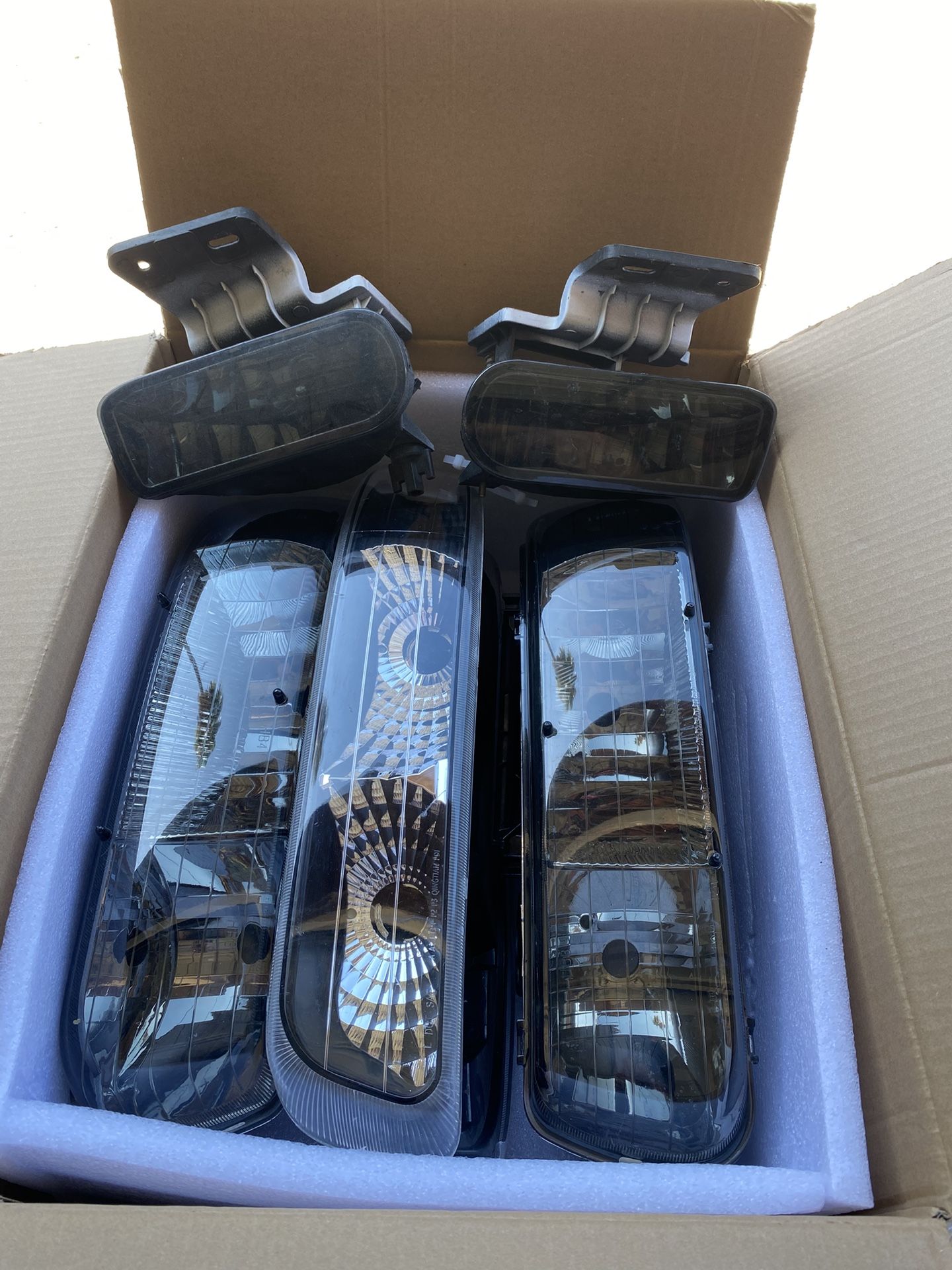 99-03 silverado headlights n fogs 