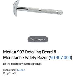 Merkur 907 Detailing Beard Razor