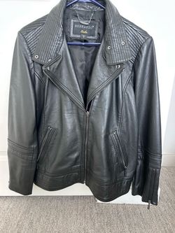 Bernardo XL leather jacket
