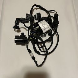 2021-2024 BMW iX I20 Parking sensor (PDC) wiring harness + 4 Sensor Kit, OEM