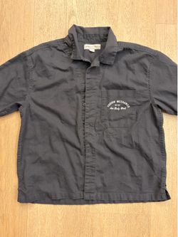 Aeropostale cropped button shirt size small