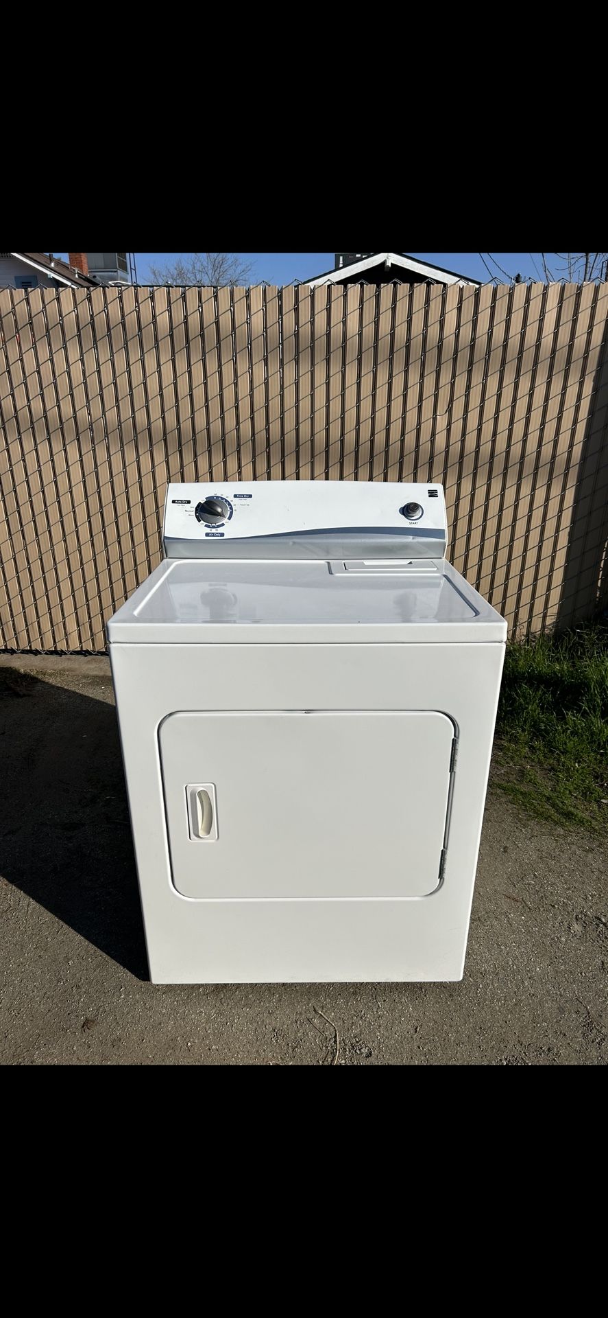 Newer Dryer/Kenmore/Electric/30 Day Warranty