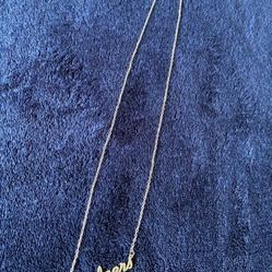 Dodgers Necklace