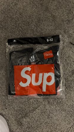 black supreme socks 2 pack brand new 30$