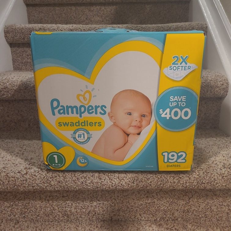 Pampers swaddlers cheap 192