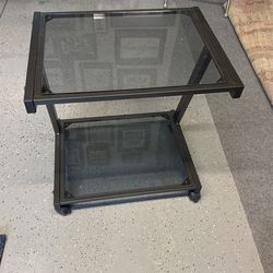 Glass Computer Table