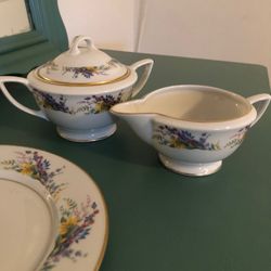 Vintage Arcadian Spring Glory China Set