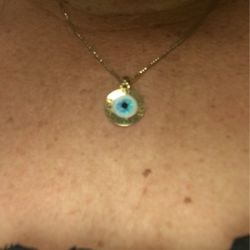 Pendant 16” Solid Gold Chain