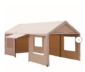 10' X 20' Steel Frame Canopy ( grey )