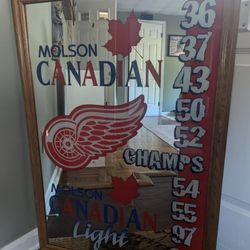 Large Beer Mirror 