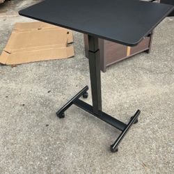 Seville Classics airLIFT® Height Adjustable Mobile Rolling Laptop Cart Desk (2 Available)